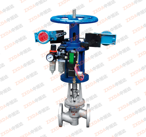 氣動法蘭式切斷截止閥